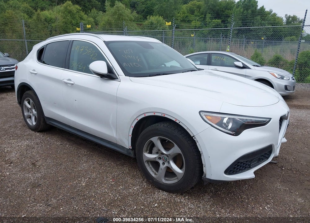 2018 ALFA ROMEO STELVIO AWD VIN: ZASFAKAN2J7B73872
