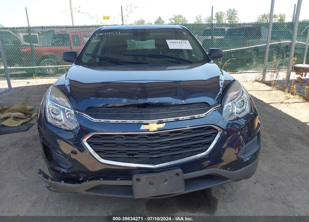 2016 CHEVROLET EQUINOX LS VIN: 2GNALBEK2G6140481