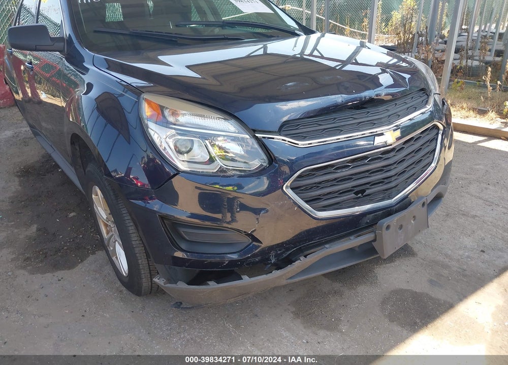 2016 CHEVROLET EQUINOX LS VIN: 2GNALBEK2G6140481