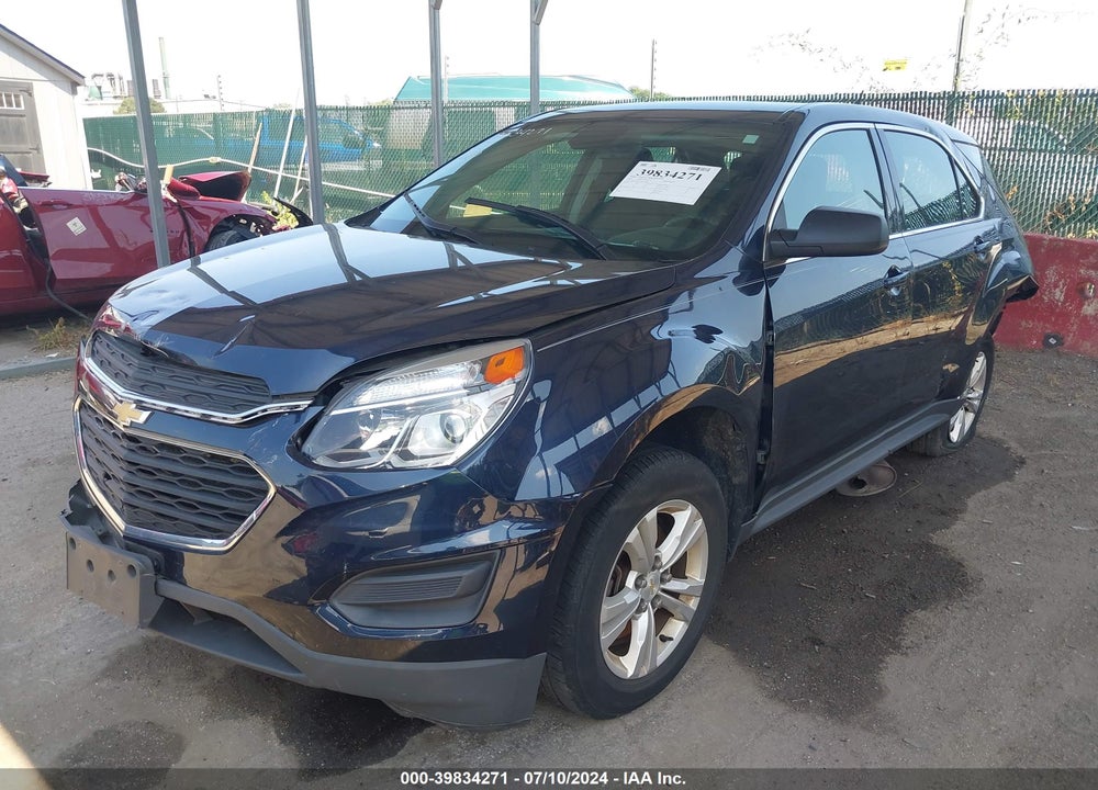 2016 CHEVROLET EQUINOX LS VIN: 2GNALBEK2G6140481