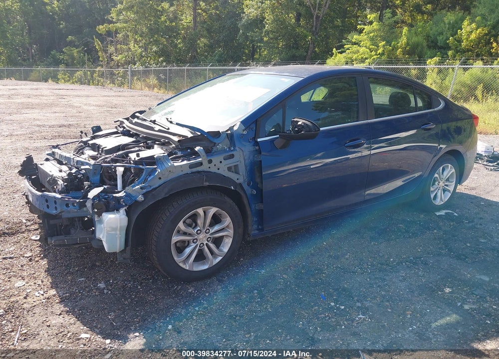 2019 CHEVROLET CRUZE VIN: 1G1BE5SM5K7121987