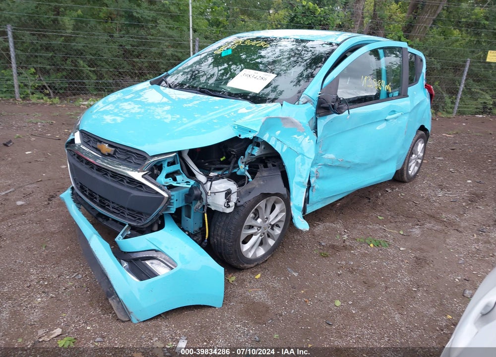 2021 CHEVROLET SPARK FWD 1LT AUTOMATIC VIN: KL8CD6SAXMC717402