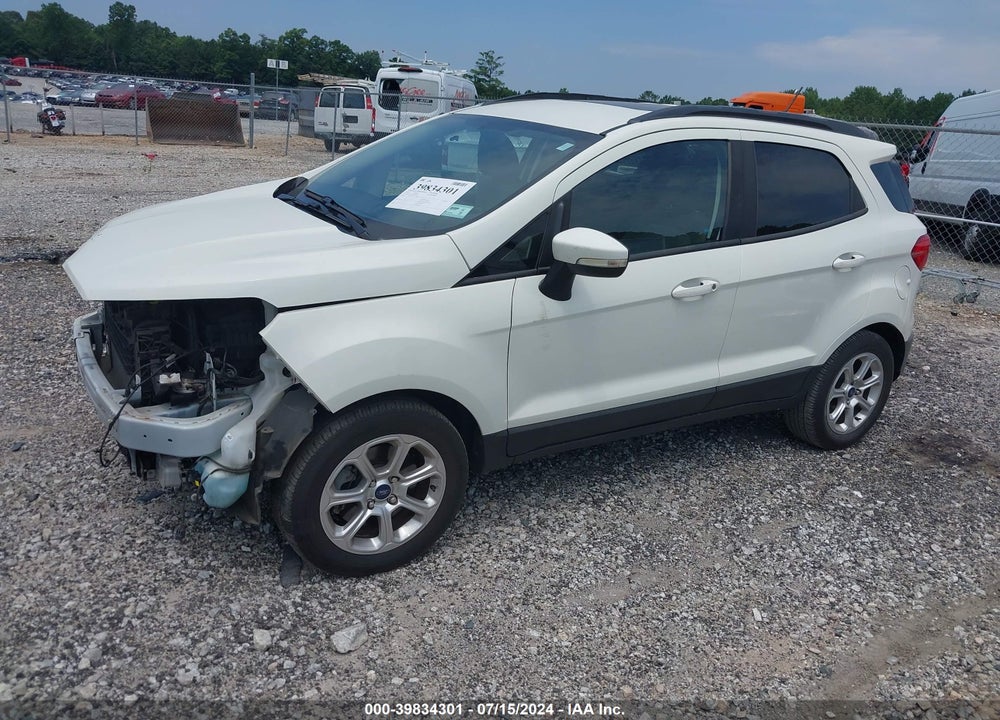 2019 FORD ECOSPORT SE VIN: MAJ3S2GE7KC291866