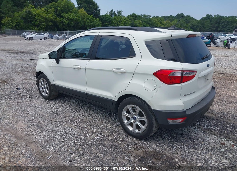 2019 FORD ECOSPORT SE VIN: MAJ3S2GE7KC291866