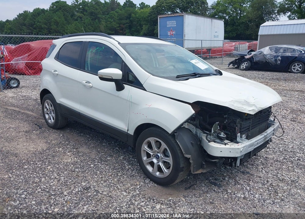 2019 FORD ECOSPORT SE VIN: MAJ3S2GE7KC291866