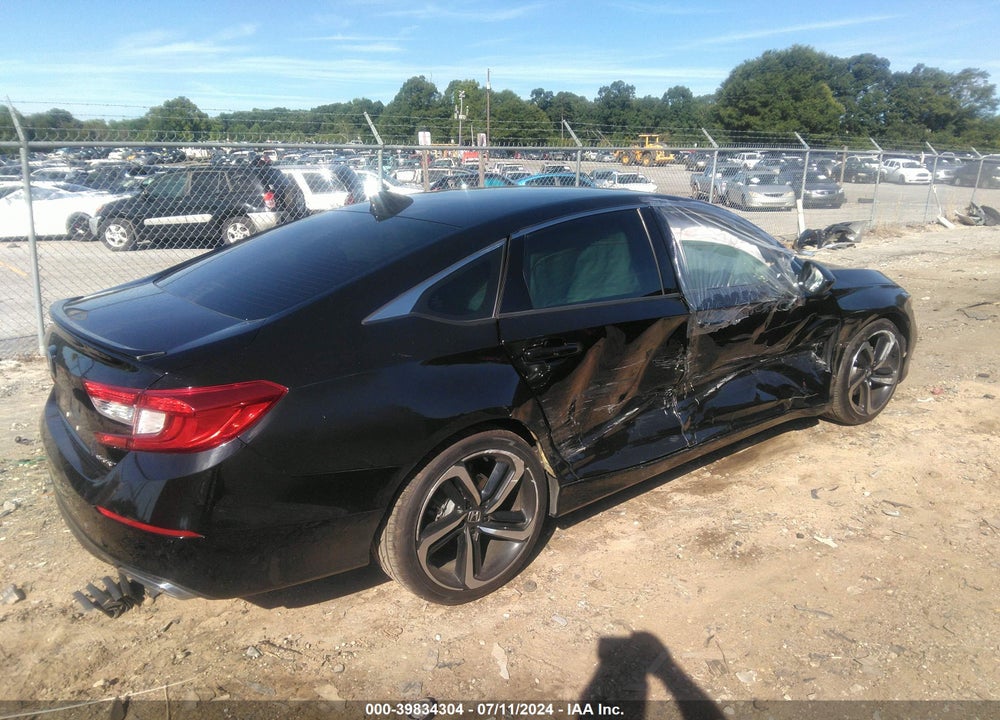 2018 HONDA ACCORD SPORT VIN: 1HGCV1F3XJA232348