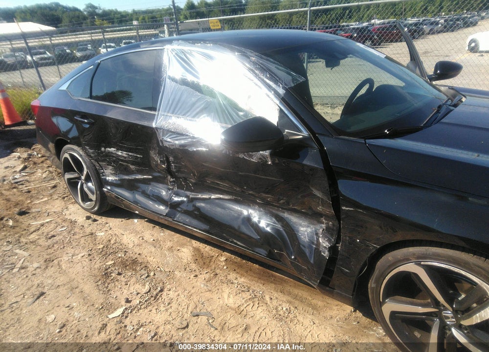 2018 HONDA ACCORD SPORT VIN: 1HGCV1F3XJA232348