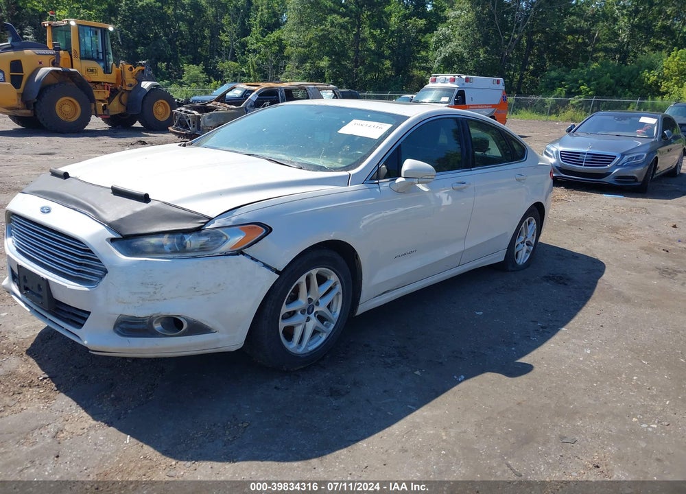 2014 FORD FUSION SE VIN: 1FA6P0HD8E5391783