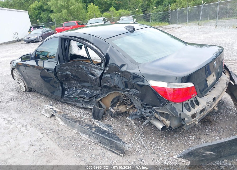 2005 BMW 545I VIN: WBANB33585B115236