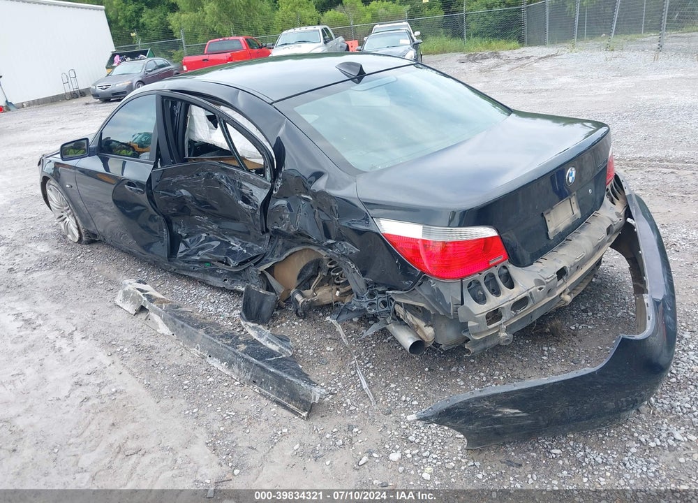 2005 BMW 545I VIN: WBANB33585B115236