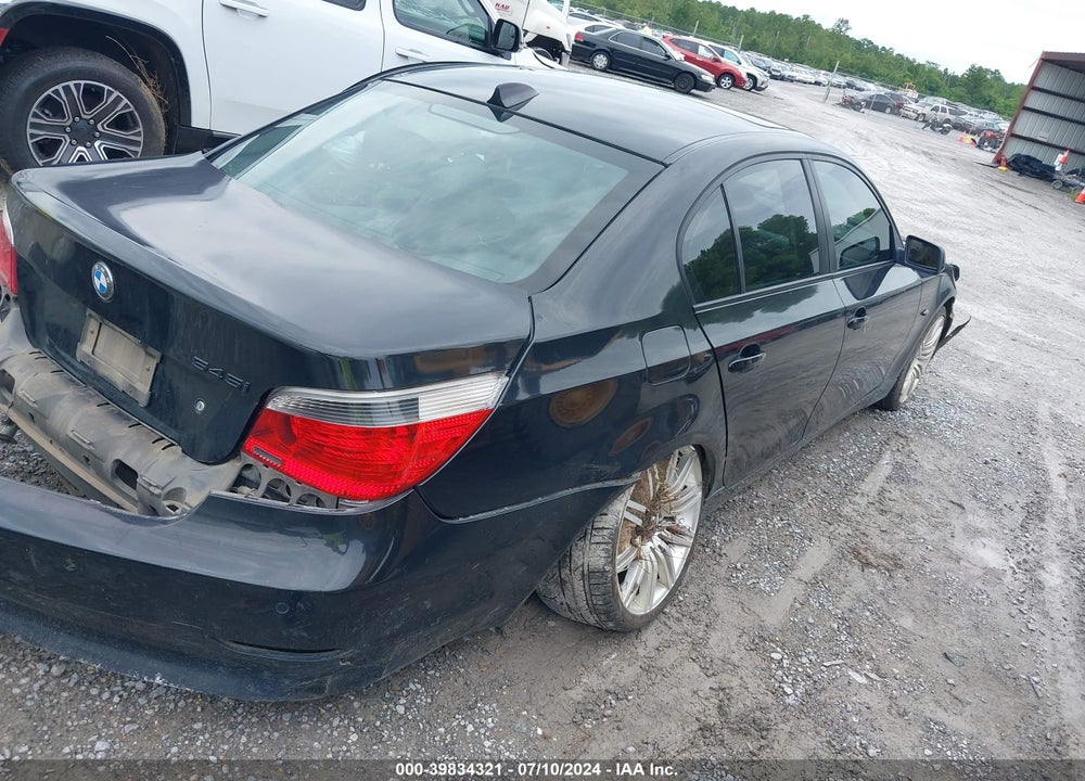 2005 BMW 545I VIN: WBANB33585B115236