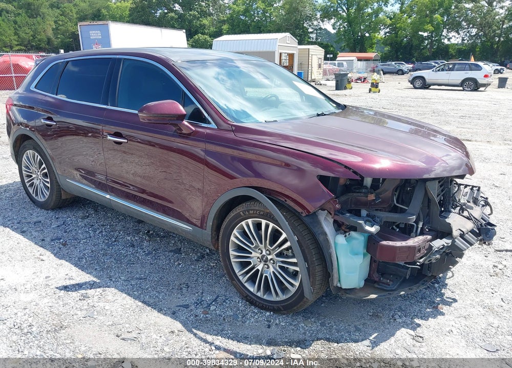 2017 LINCOLN MKX RESERVE VIN: 2LMPJ6LR3HBL46921