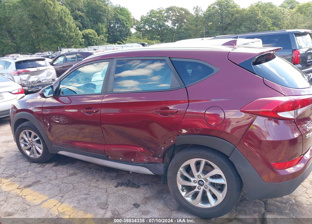 2018 HYUNDAI TUCSON SEL VIN: KM8J3CA46JU628116