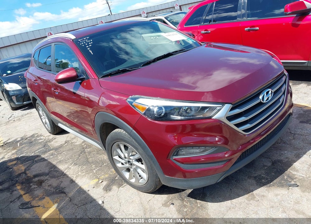2018 HYUNDAI TUCSON SEL VIN: KM8J3CA46JU628116