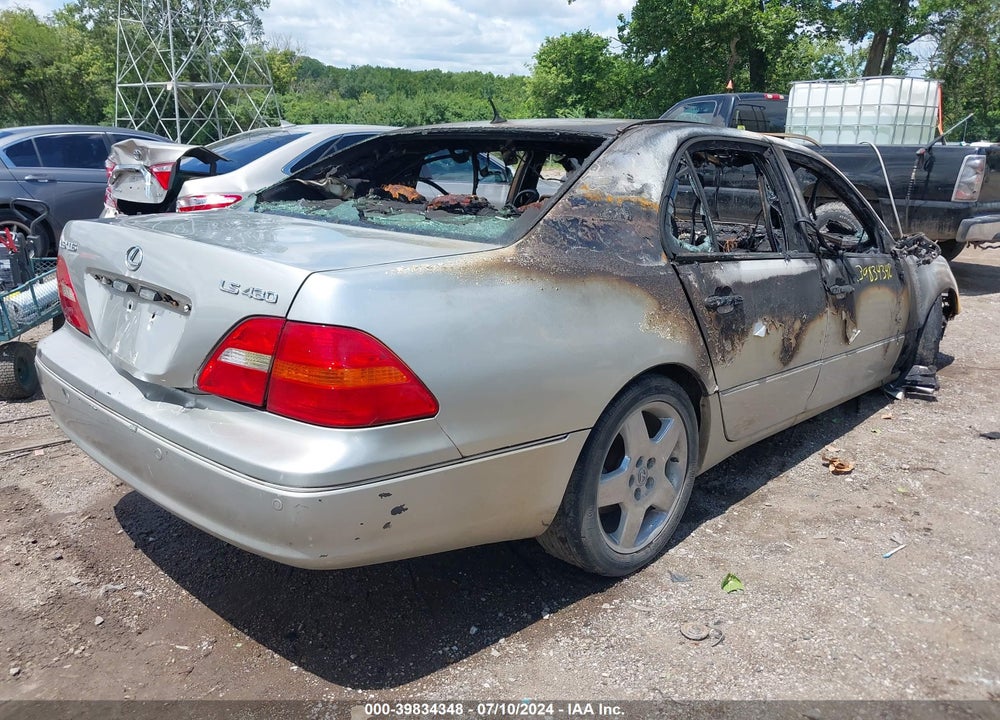 2002 LEXUS LS 430 VIN: JTHBN30F720078678