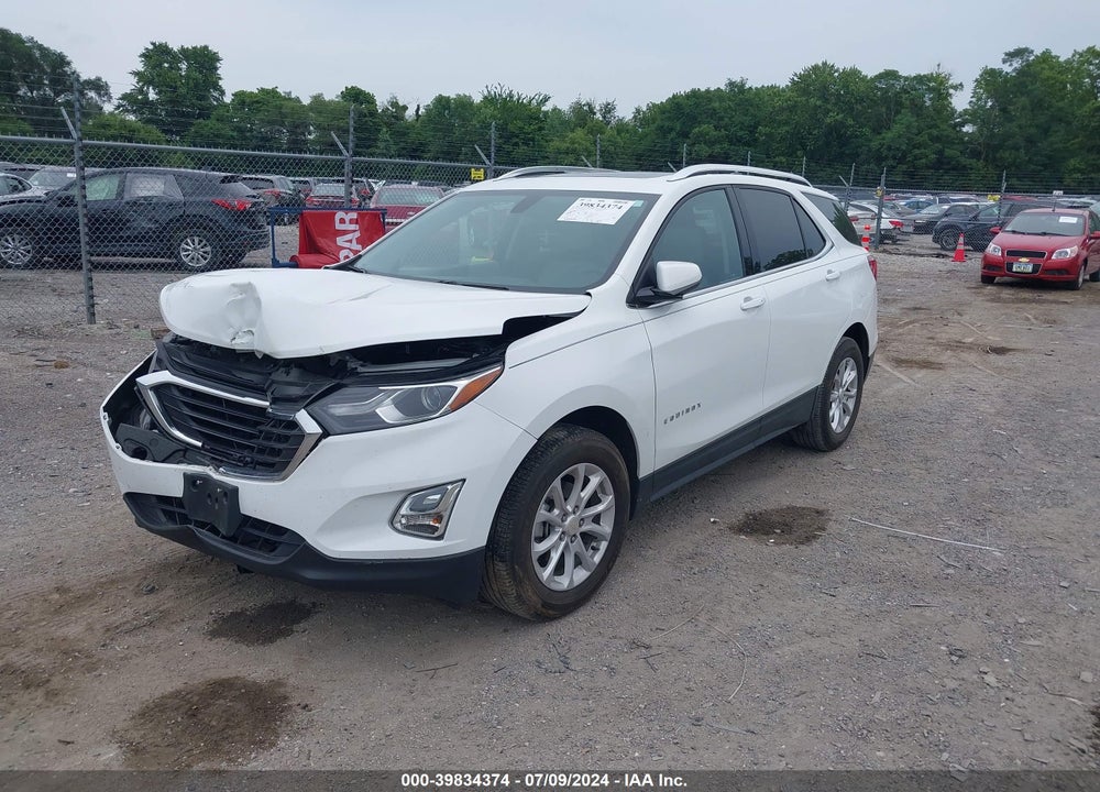 2018 CHEVROLET EQUINOX LT VIN: 3GNAXJEV4JS627943