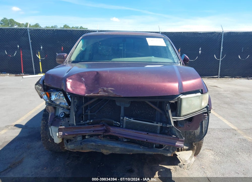 2008 HONDA RIDGELINE RTL VIN: 2HJYK16518H519566