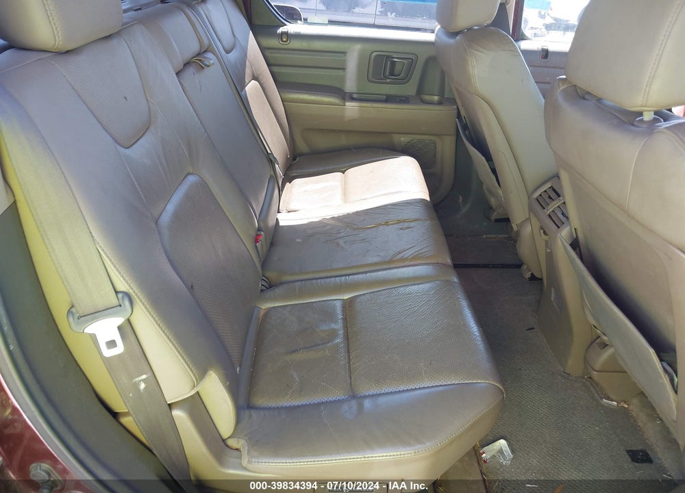 2008 HONDA RIDGELINE RTL VIN: 2HJYK16518H519566