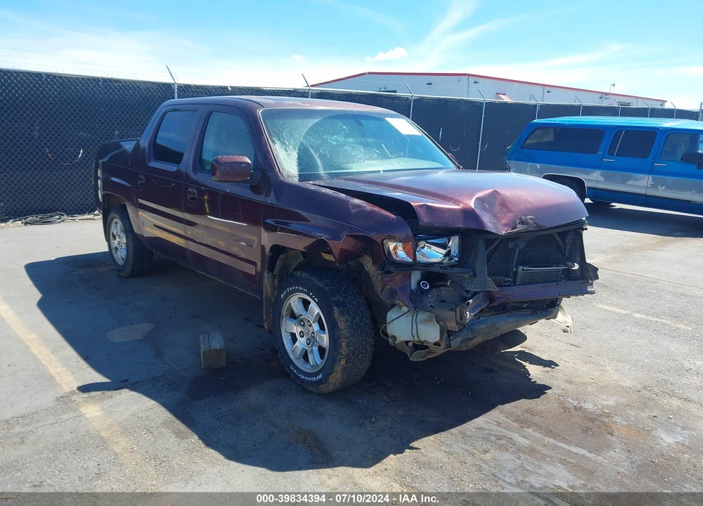 2008 HONDA RIDGELINE RTL VIN: 2HJYK16518H519566
