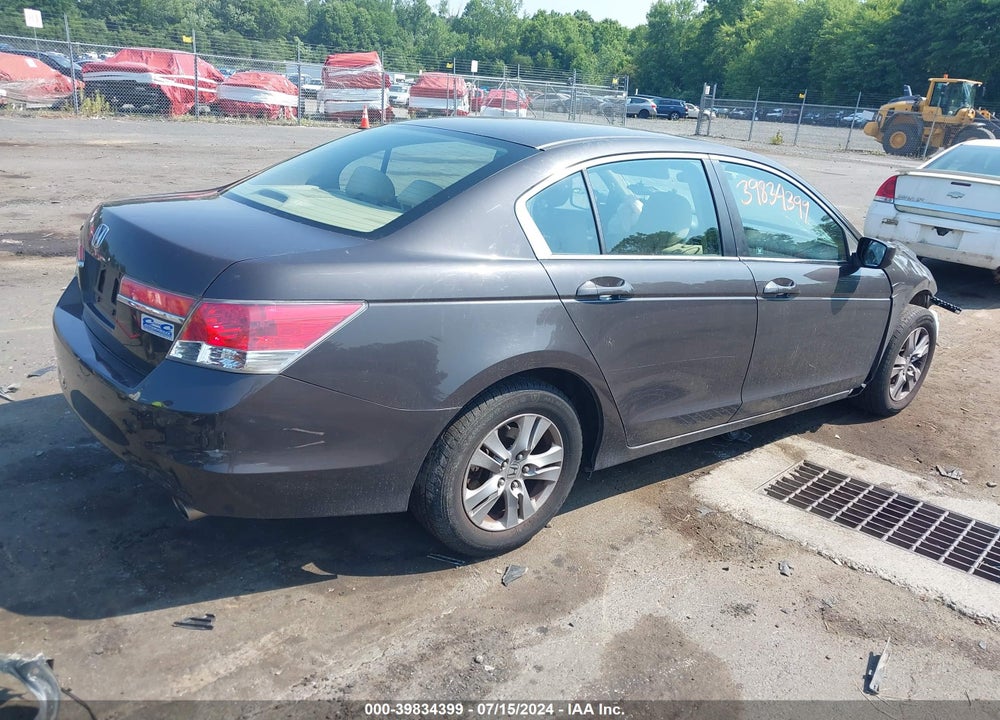 2012 HONDA ACCORD 2.4 LX-P VIN: 1HGCP2F49CA118840
