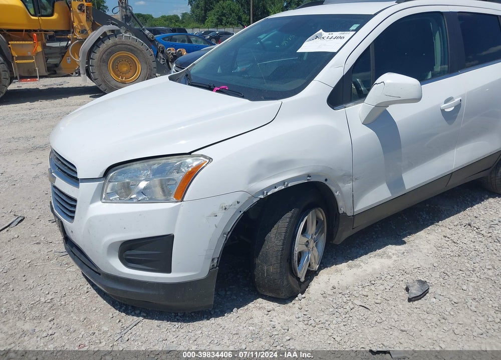 2015 CHEVROLET TRAX LT VIN: 3GNCJLSBXFL253369