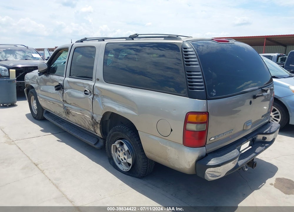 2003 CHEVROLET SUBURBAN 1500 LT VIN: 3GNEC16Z53G156051