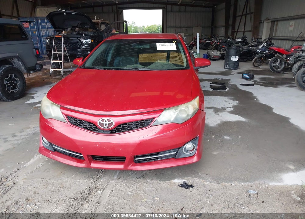2012 TOYOTA CAMRY VIN: 4T1BF1FK3CU544684