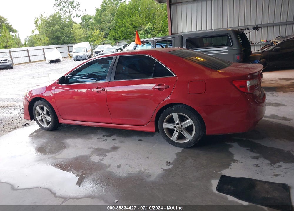 2012 TOYOTA CAMRY VIN: 4T1BF1FK3CU544684