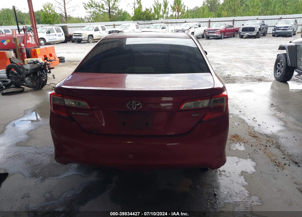 2012 TOYOTA CAMRY VIN: 4T1BF1FK3CU544684