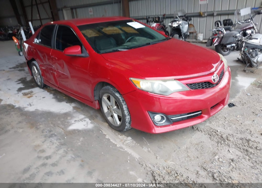2012 TOYOTA CAMRY VIN: 4T1BF1FK3CU544684