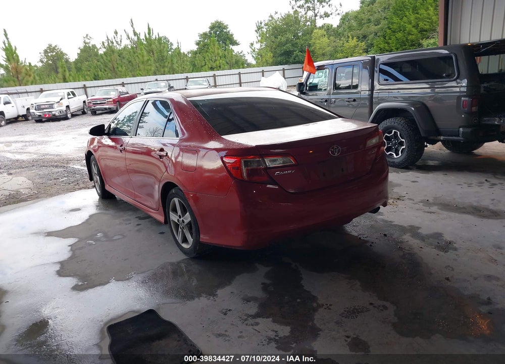 2012 TOYOTA CAMRY VIN: 4T1BF1FK3CU544684