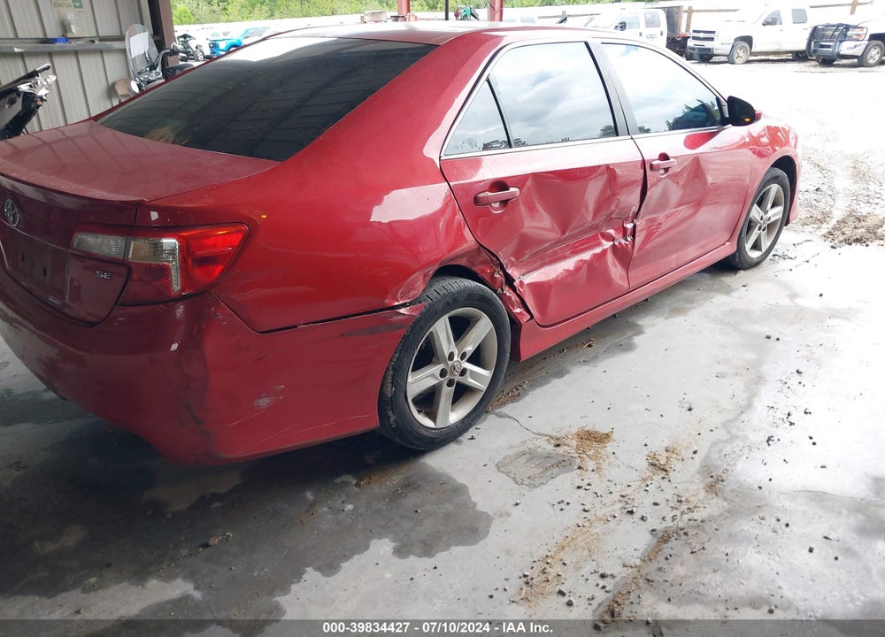 2012 TOYOTA CAMRY VIN: 4T1BF1FK3CU544684