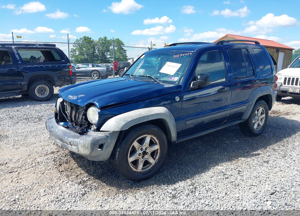 2005 JEEP LIBERTY SPORT VIN: 1J4GL48K75W622791