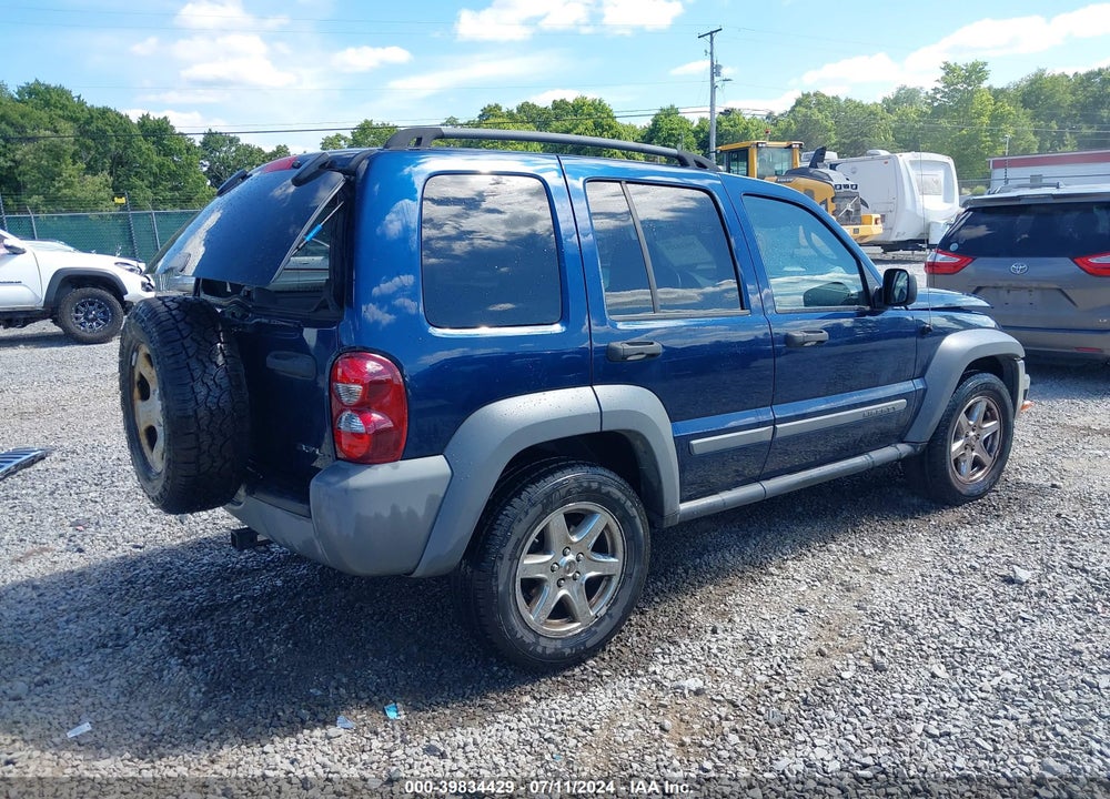 2005 JEEP LIBERTY SPORT VIN: 1J4GL48K75W622791