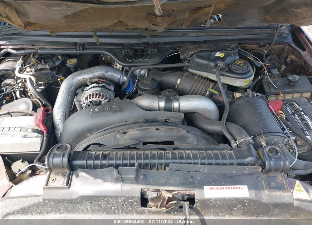2003 FORD F-350 LARIAT/XL/XLT VIN: 1FTWW33P63EC22231