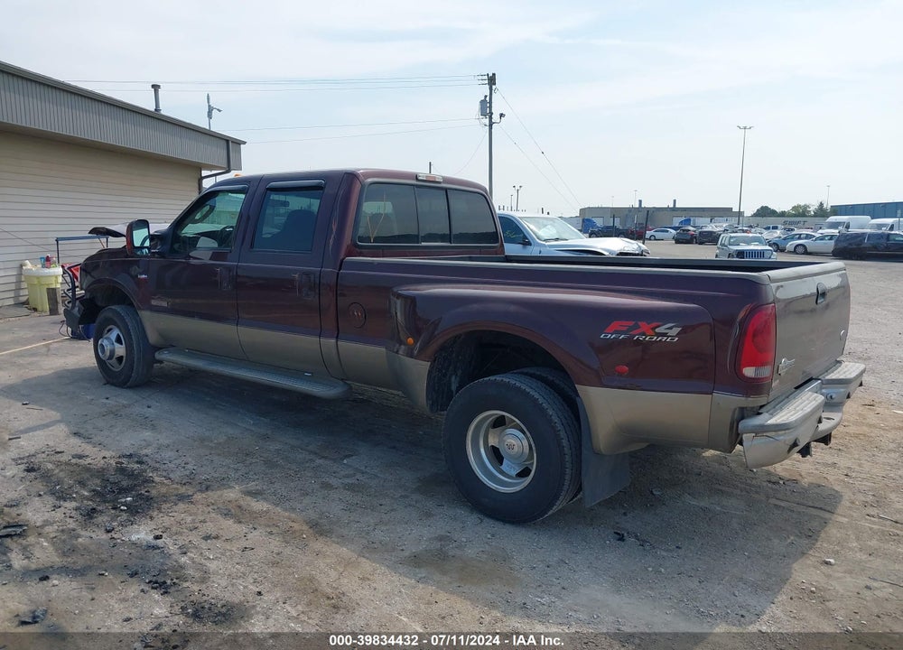 2003 FORD F-350 LARIAT/XL/XLT VIN: 1FTWW33P63EC22231