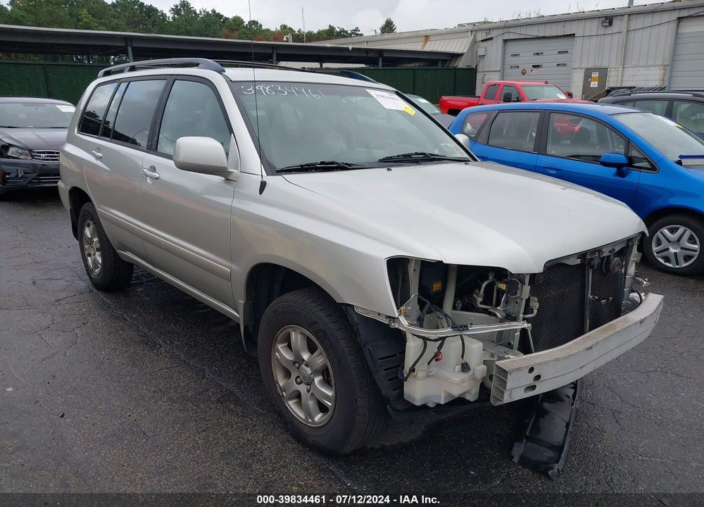 2005 TOYOTA HIGHLANDER V6 VIN: JTEEP21A450134033