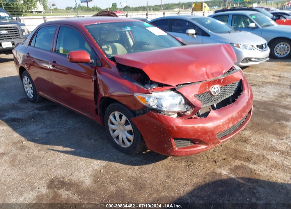2009 TOYOTA COROLLA LE VIN: JTDBL40E19J014063