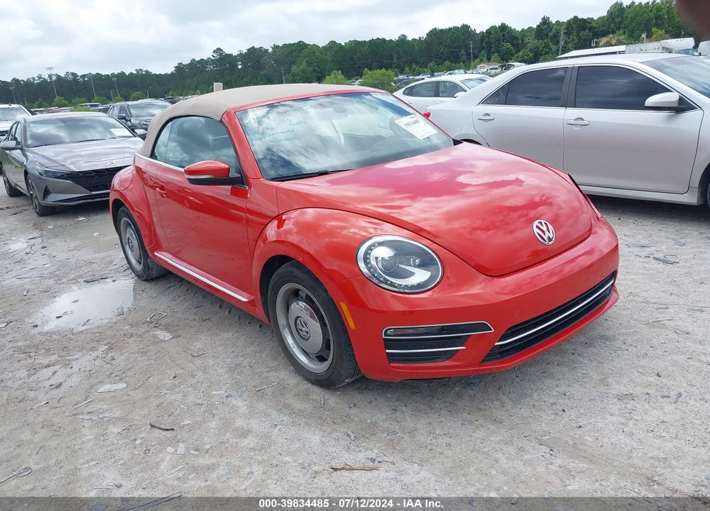 2018 VOLKSWAGEN BEETLE 2.0T COAST/2.0T S/2.0T SE VIN: 3VW5DAATXJM505967