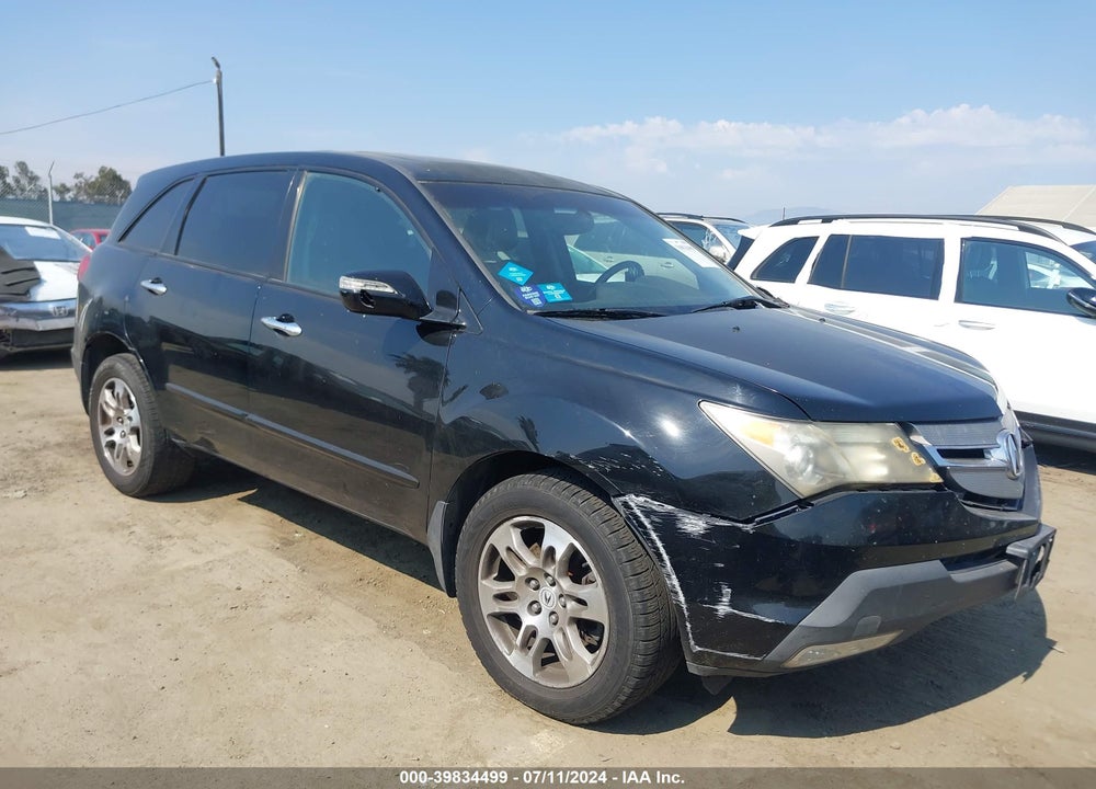 2007 ACURA MDX TECHNOLOGY PACKAGE VIN: 2HNYD28317H508415