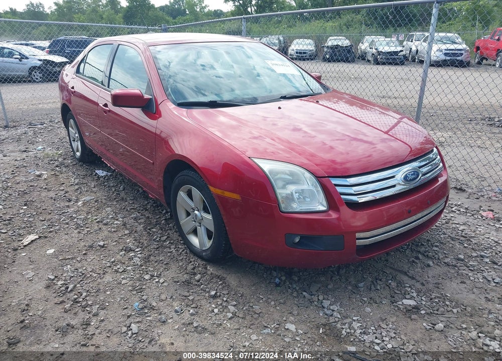 2008 FORD FUSION SE VIN: 3FAHP07138R220845