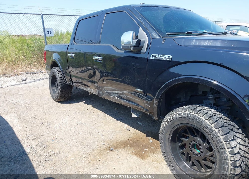 2016 FORD F-150 LARIAT VIN: 1FTEW1CG5GKE92428