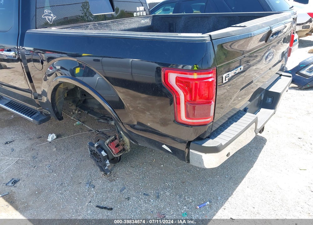2016 FORD F-150 LARIAT VIN: 1FTEW1CG5GKE92428