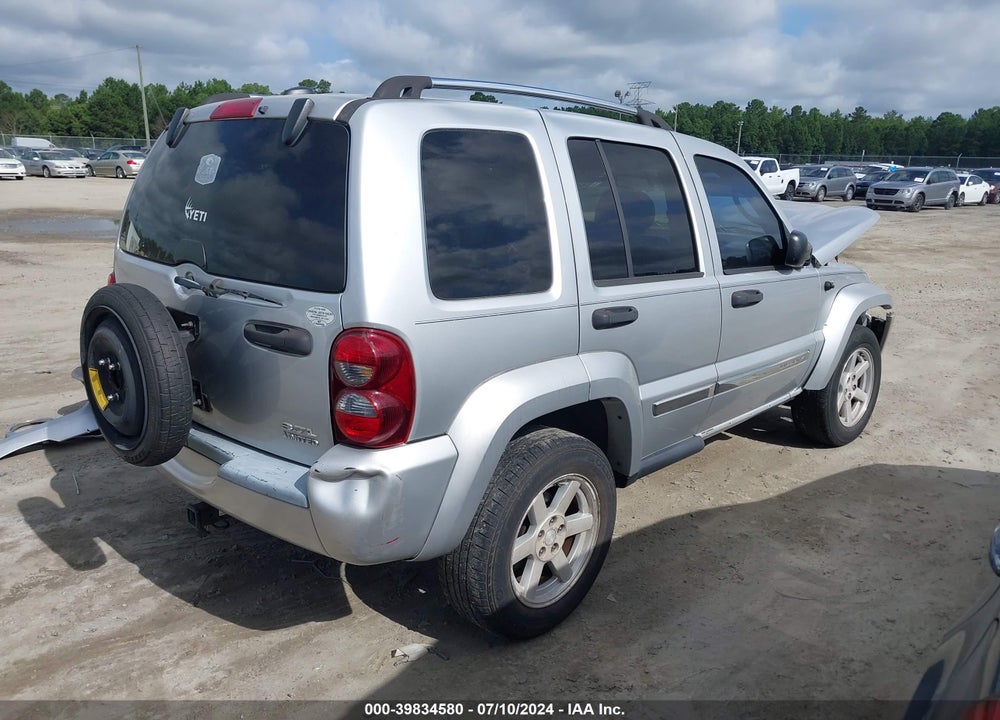2005 JEEP LIBERTY LIMITED EDITION VIN: 1J4GK58K35W685850