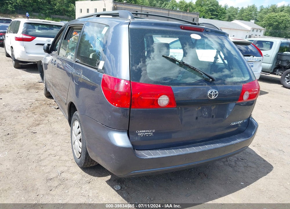2007 TOYOTA SIENNA CE VIN: 5TDZK23C27S046357