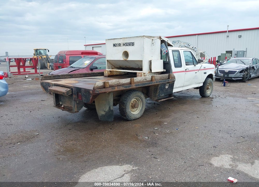 1992 FORD F250 VIN: 1FTHX26H6NKB89613