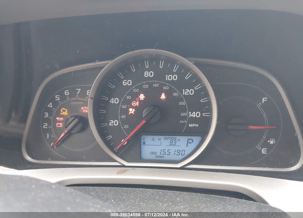 2013 TOYOTA RAV4 LE VIN: 2T3BFREV0DW075864