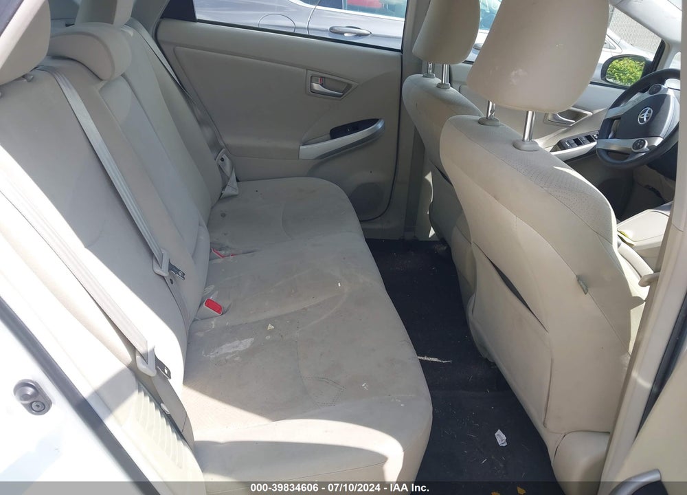 2013 TOYOTA PRIUS THREE VIN: JTDKN3DU5D1727532