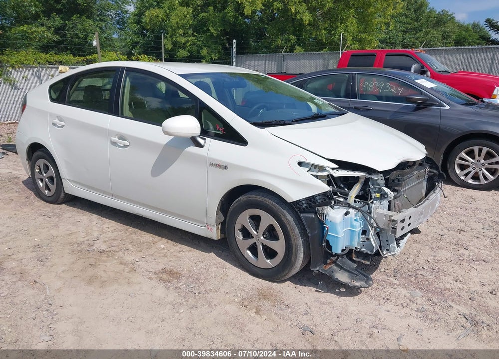 2013 TOYOTA PRIUS THREE VIN: JTDKN3DU5D1727532