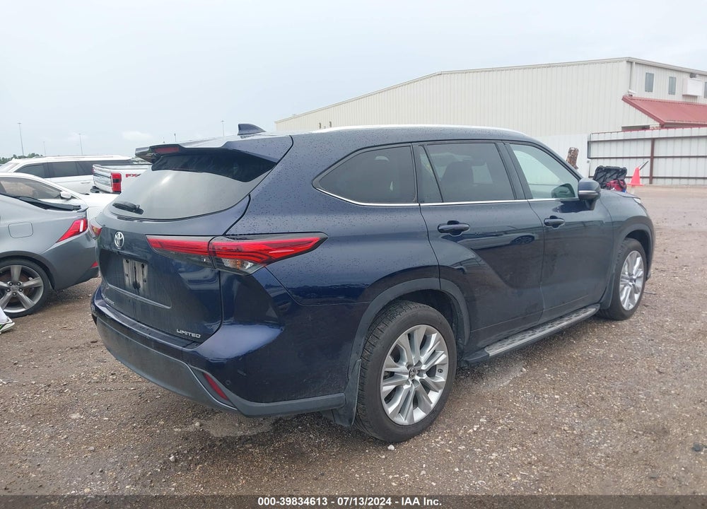 2021 TOYOTA HIGHLANDER LIMITED VIN: 5TDYZRAH3MS070919